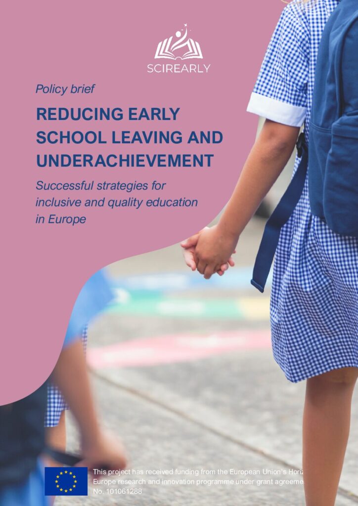 Policy brief: Reducing Early School Leaving and Underachievement (Abbreviated version)